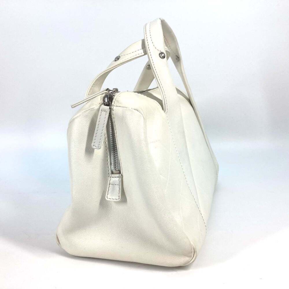 CHANEL White Boston Bag - Picture 4 of 16